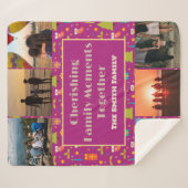 娘カスタム様へのクリスマスプレゼント シェルパブランケット (正面(横))