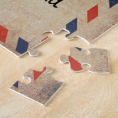 娘ギフト |お母さんからの娘さんの愛へパパ ジグソーパズル (側面)