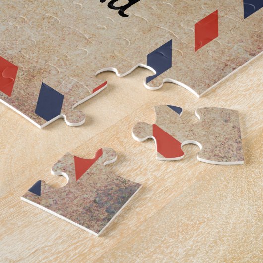 娘ギフト |お母さんからの娘さんの愛へパパ ジグソーパズル (側面)