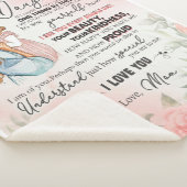 娘ギフト |母から娘への手紙 シェルパブランケット (3/4)