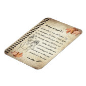 娘ギフト |母から娘への手紙 マグネット (左側)