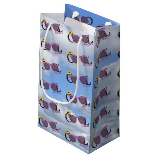 娘クール用サングラス スモールペーパーバッグ (裏面アングル)