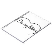 娘ハート ノートブック (左側)