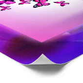 娘パーソナライズされたから母に ポスター (角)