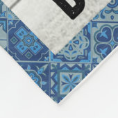 娘パーソナライズされたに宛てた手紙 フリースブランケット (角)