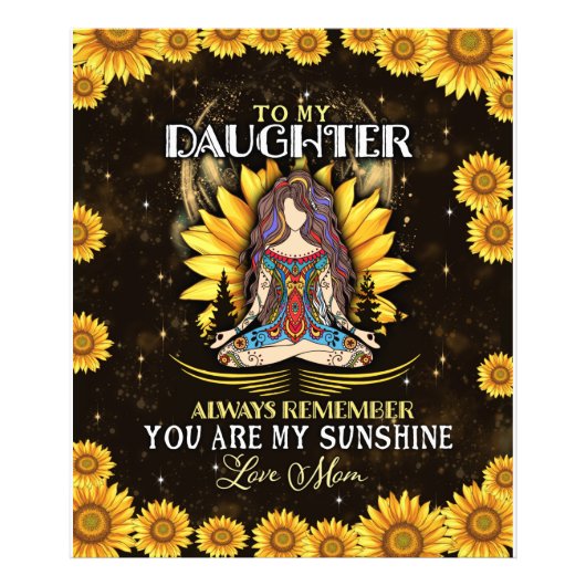 娘パーソナライズされたに フォトプリント            (正面)