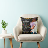 娘パーソナライズされたの毛布に クッション (椅子)