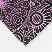 娘パーソナライズされたの蝶の毛布に フリースブランケット (角)