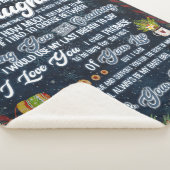 娘パーソナライズされたへのパパ シェルパブランケット (3/4)