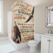 娘パーソナライズされたへのパパ シャワーカーテン (インサイチュ)