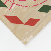 娘パーソナライズされたへの手紙 フリースブランケット (角)