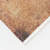 娘パーソナライズされた宛の手紙パパ フリースブランケット (角)