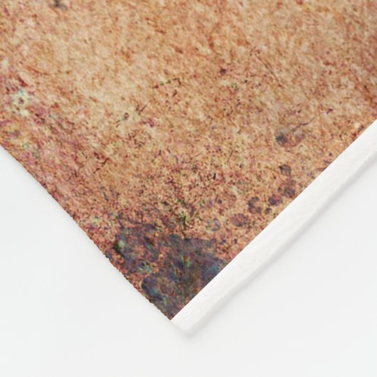 娘パーソナライズされた宛の手紙パパ フリースブランケット (角)