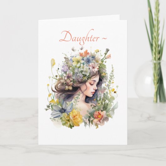 娘ラブカード サンキューカード (正面)