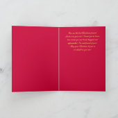 娘及び義理の息子のメリークリスマス、つまらないもの シーズンカード (内部)