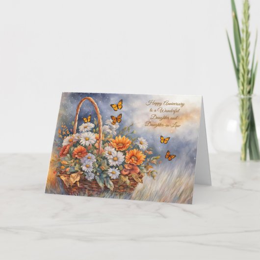 娘周年記念 カード (正面)