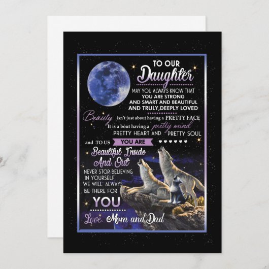 娘好き |娘に愛される母とパパ シーズンカード (正面/裏面)