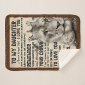 娘好き|私の娘が母を愛する シェルパブランケット (正面(横))