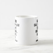 娘婿としてのお祝いに十分すぎる母の日ギフト コーヒーマグカップ (中央)