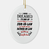 娘婿になるなんて夢にも思わなかった セラミックオーナメント (右)