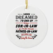 娘婿になるなんて夢にも思わなかった セラミックオーナメント (正面)