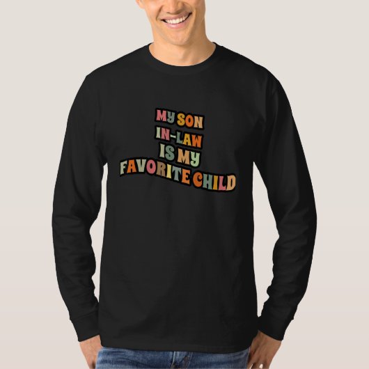 娘婿は私のお気に入りの子供です_6 Tシャツ (正面)