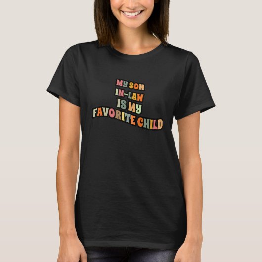 娘婿は私のお気に入りの子供です_6 Tシャツ (正面)