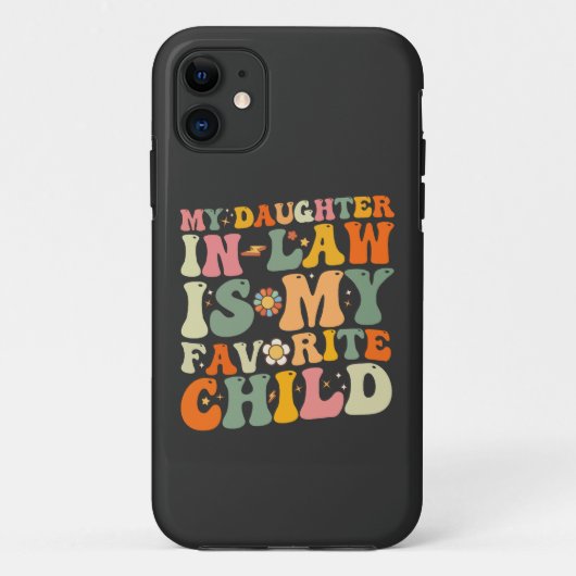 娘婿は私のお気に入りの子供 グルーヴィー Case-Mate iPhoneケース (裏面)
