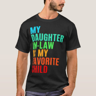 娘婿は私のお気に入りの子供 父 Tシャツ
