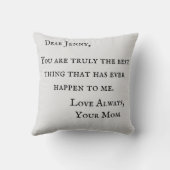 娘愛お母さん クッション (裏面)