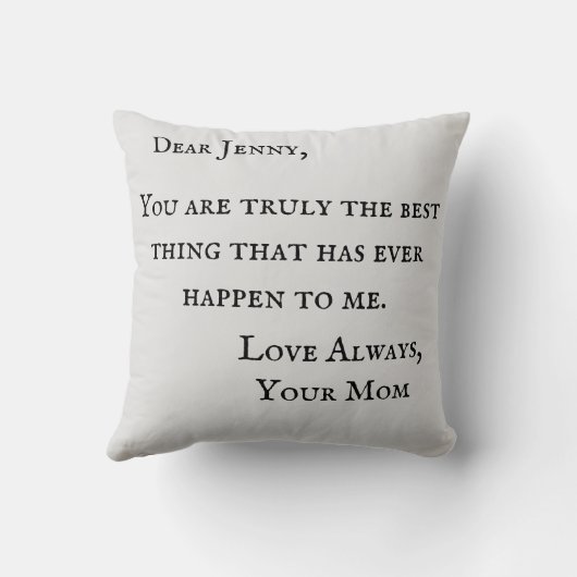 娘愛お母さん クッション (裏面)