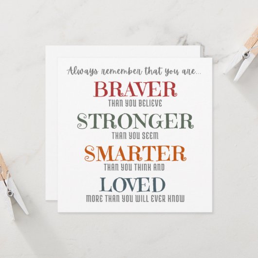 娘感動的用カード カード (正面/裏面インサイチュ)