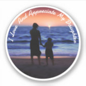 娘日 シール (正面)