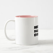 娘最高のは今まで ツートーンマグカップ (左)