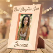 娘最高のは今まパーソナライズされたで レーザー彫刻フレーム