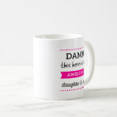 娘未来の新しい贈り物アイディア コーヒーマグカップ (正面右)