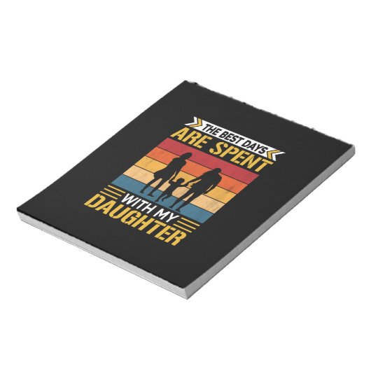 娘父の最高のを連れて行く ノートパッド (回転)