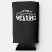 娘生き延びの結婚車だ スリム缶クーラー (正面)