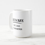 娘素晴らしと同じ コーヒーマグカップ (正面左)