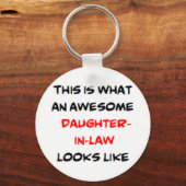 娘素晴らし キーホルダー (正面)