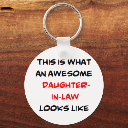 娘素晴らし キーホルダー (正面)