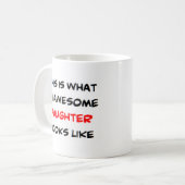 娘素晴らし コーヒーマグカップ (正面左)