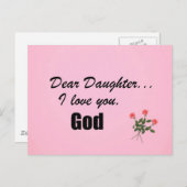 娘親愛愛してる。神 ポストカード (正面/裏面)