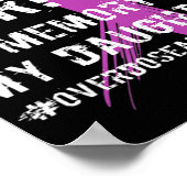 娘記憶衣服パープルオーバードーズ認識度 ポスター (角)