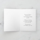 娘誕生日カード、バルーンカラフルー カード (内部)