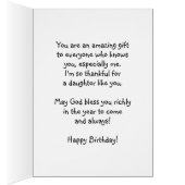 娘誕生日、あなたはの素晴ら賛美しい (内側 (右))