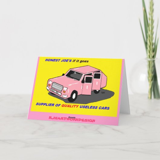 娘誕生日 カード (裏面)