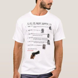 娘101を育てること Tシャツ