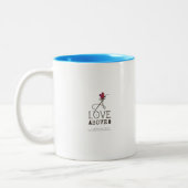 "娘"のコーヒー・マグ ツートーンマグカップ (左)