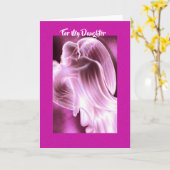 娘 カード (黄色い花)